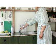 Nordic Single Round Tap in  polished Chrome