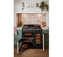 Open view of Rangemaster Classic Deluxe 90 dual fuel range cooker
