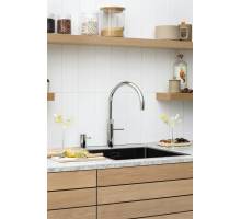 Quooker FNRCHR Fusion Round Tap in Polished Chrome – 5-in-1 kitchen tap