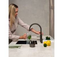 Quooker FNRGME Fusion Round Tap in Gunmetal – 5-in-1 kitchen tap