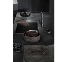 Quooker FNSCHR Fusion Square Tap in Black – 5-in-1 kitchen tap