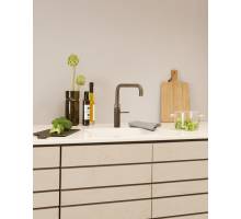 Quooker FNSGME Fusion Square Tap in Gunmetal – 5-in-1 kitchen tap