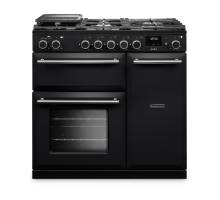 Rangemaster AURA90DFPCBLBN1 Aura 90 Dual Fuel Range Cooker
