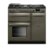 Rangemaster AURA90DFPRBDBN1 90cm Aura Dual Fuel Range Cooker
