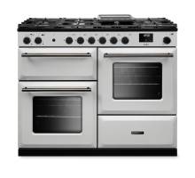 Rangemaster AURAO110DFPWHT-YX1 110cm Aura Dual Fuel Range Cooker