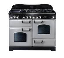 Rangemaster CDL110DFFRPC - 110cm Classic Deluxe Dual Fuel Royal Pearl Chrome Range Cooker 100650
