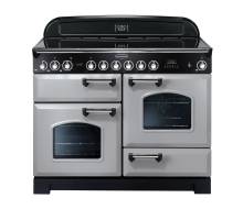 Rangemaster CDL110ECRPC - 110cm Classic Deluxe Electric Ceramic Royal Pearl Chrome Range Cooker 100660