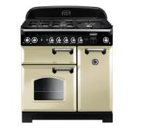 Rangemaster CLA90DFFCRC - 90cm Classic Dual Fuel Cream Chrome Range Cooker 116500