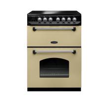 Rangemaster CLAS60ECCRC - 60cm Classic Electric Ceramic Cream Chrome Range Cooker 107340