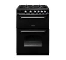 Rangemaster CLAS60NGFBLC - 60cm Classic Natural Gas Black Chrome Range Cooker 107310