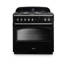 Rangemaster CLAS90FXDFFBL-C 90cm Classic FX Dual Fuel Range Cooker