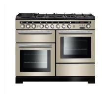 Rangemaster EDL110DFFIVC - 110cm Encore Deluxe Dual Fuel Ivory Chrome Range Cooker 117280