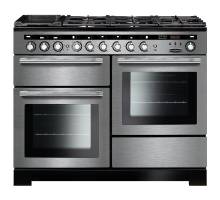 Rangemaster EDL110DFFSSC - 110cm Encore Deluxe Dual Fuel Stainless Steel Chrome Range Cooker 117290