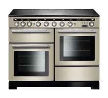 Rangemaster EDL110EIIVC - 110cm Encore Deluxe Electric Induction Ivory Chrome Range Cooker 117400