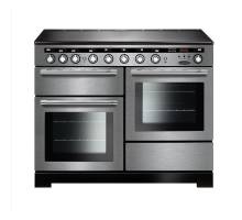 Rangemaster EDL110EISSC - 110cm Encore Deluxe Electric Induction Stainless Steel Chrome Range Cooker 117410