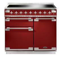 Rangemaster ELS100EIRD - 100cm Elise Induction Cherry Red Range Cooker 100220