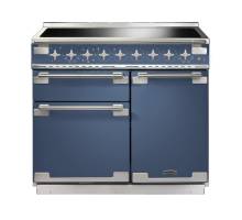 Rangemaster ELS100EISB - 100cm Elise Electric Induction Stone Blue Range Cooker 127040