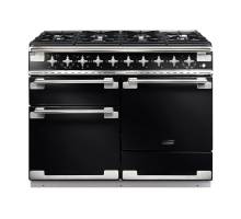 Rangemaster ELS110DFFGB - 110cm Elise Dual Fuel Gloss Black Range Cooker 94200