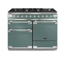 Rangemaster ELS110DFFMG - 110cm Elise Dual Fuel Mineral Green Range Cooker 126920