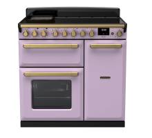 Rangemaster ESDL90EIPHTHAB1 - 90cm Estel Deluxe Induction Heather Antique Brass Range Cooker 18230