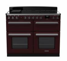 Rangemaster ESDLB110EIPBORCM1 - 110cm Estel Deluxe Induction Bordeaux Chrome Range Cooker 15302