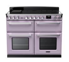 Rangemaster ESDLB110EIPHTHCM1 - 110cm Estel Deluxe Induction Heather Chrome Range Cooker 17881