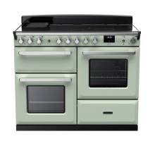 Rangemaster ESDLB110EIPMNTCM1 - 110cm Estel Deluxe Induction Mint Chrome Range Cooker 15306