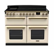 Rangemaster ESDLB110EIPPCRAB1 - 110cm Estel Deluxe Induction Pale Cream Antique Brass Range Cooker 18167