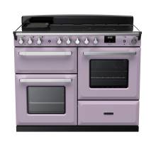 Rangemaster ESDLO110EIPHTHCM1 - 110cm Estel Deluxe Induction Heather Chrome Range Cooker
