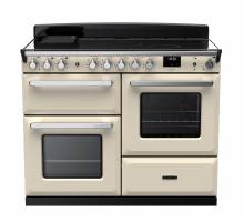 Rangemaster ESDLO110EIPPCRCM1 - 110cm Estel Deluxe Induction Pale Cream Chrome Range Cooker 15199