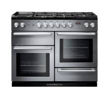 Rangemaster NEX110DFFSSC - 110cm Nexus Dual Fuel Stainless Steel Chrome Range Cooker 106100
