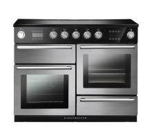 Rangemaster NEX110SOEISSC - 110cm Nexus Steam Electric Induction Stainless Steel Chrome Range Cooker 119820