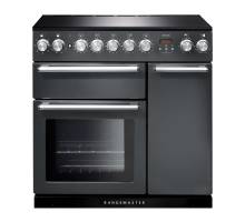 Rangemaster NEX90EISLC - 90cm Nexus Electric Induction Slate Chrome Range Cooker 106180