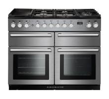 Rangemaster NEXSE110DFFSSC - 110cm Nexus SE Dual Fuel Stainless Steel Chrome Range Cooker 118230