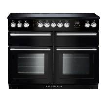 Rangemaster NEXSE110EIBLC - 110cm Nexus SE Electric Induction Black Chrome Range Cooker 118240