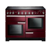 Rangemaster PDL110EICYC - 110cm Professional Deluxe Electric Induction Cranberry Chrome Range Cooker 101570