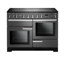 Rangemaster PDL110EISLC - 110cm Professional Deluxe Electric Induction Slate Chrome Range Cooker 105910