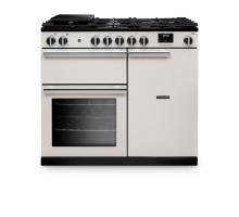 Rangemaster PR100DFPIVY-CM1 100cm Professional Dual Fuel Ivory Range Cooker