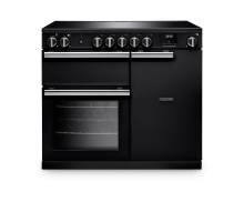 Rangemaster PR100EIPCBL-CM1 100cm Professional Induction Charcoal Black Range Cooker