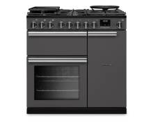 Rangemaster PRDL90DFPSLT-CM1 90cm Professional Deluxe Dual Fuel Slate Range Cooker