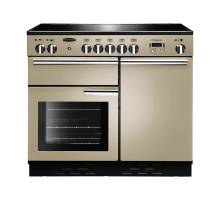 Rangemaster PROP100ECCRC - 100cm Professional + Electric Ceramic Cream Chrome Range Cooker 112370