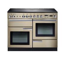 Rangemaster PROP110ECCRC - 110cm Professional + Electric Ceramic Cream Chrome Range Cooker 91870