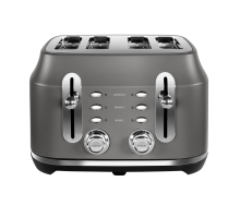 Rangemaster RMCL4S201GY 4 Slice Toaster - Slate Grey