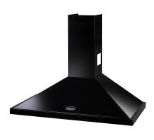 Rangemaster UNBHDC110BL - 110cm Universal Black Chimney Hood 89390