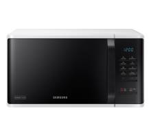 Samsung MS23K3513AW 23L Solo Microwave Oven – White – Front View