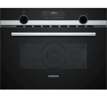Siemens iQ500 CM585AGS0B Built-in Compact Oven with Microwave 