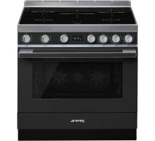 Smeg CPF9IPAN - 90cm Portofino Aesthetic Cooker with Pyrolytic Multifunction Oven and Induction Hob