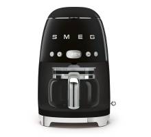 Smeg DCF02BLUK 50s Style Filter Coffee Machine - Black