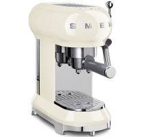 Smeg ECF01CRUK 50s Style Espresso Coffee Machine - Cream