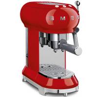 Smeg ECF01RDUK 50s Style Espresso Coffee Machine - Red